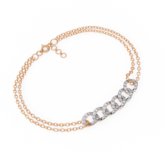Interlocking Circles Bracelet