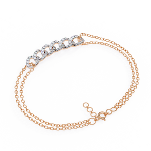 Interlocking Circles Bracelet