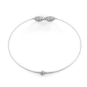 Pavé Infinity Bracelet