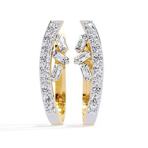 Ice Floe Hoops Earrings