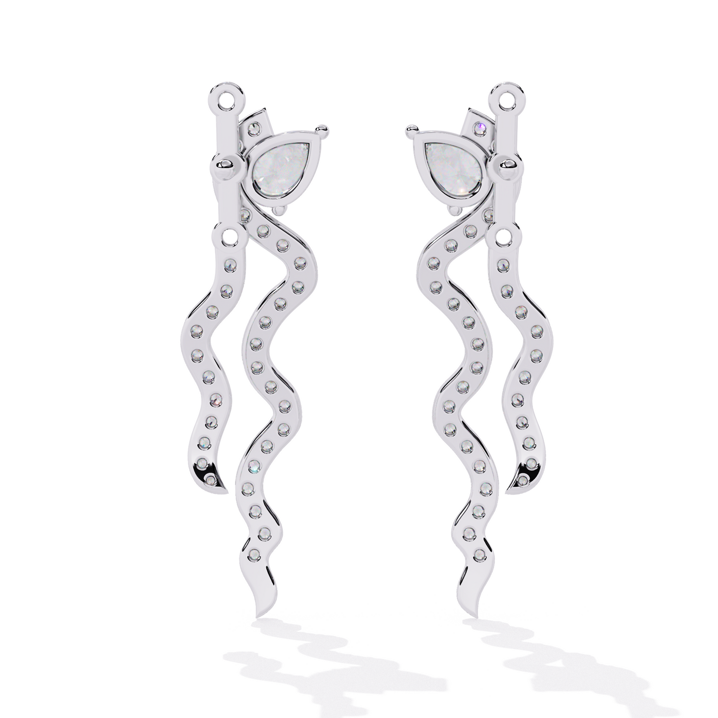 Eternity Wave Earrings