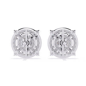 lab grown diamond studs earrings