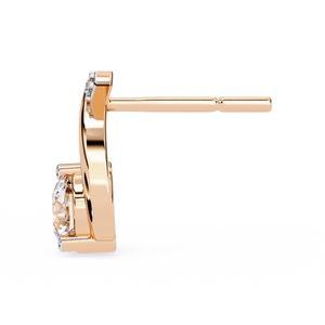 lab grown diamond studs earrings