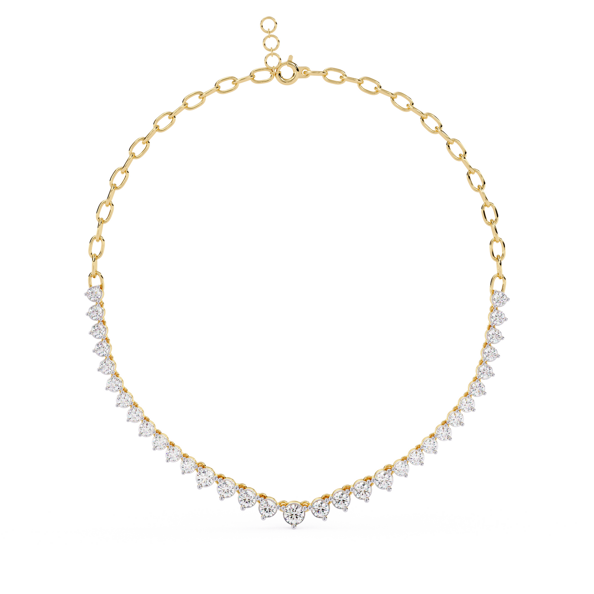 Round Collar Necklace, a round collar design, 9/14/18kt gold, at Inarra Atelier Kolkata