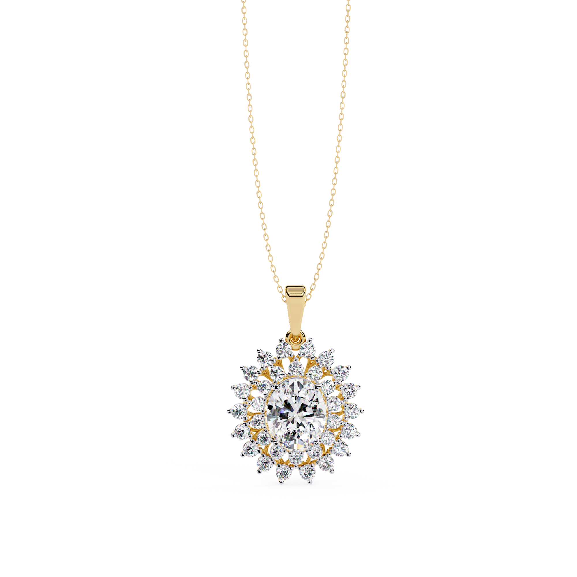 diamond pendant women