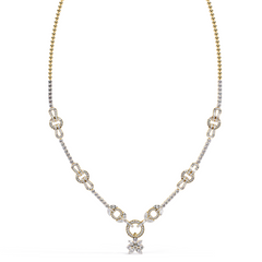 Floral Link Necklace