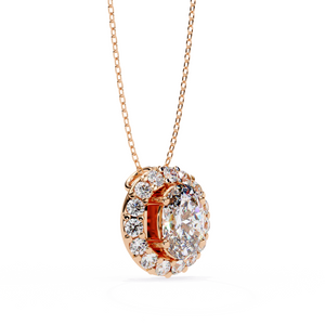 Oval Bloom Pendant