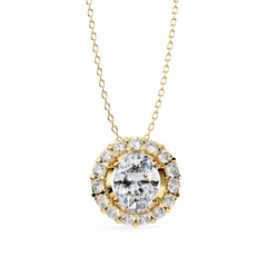 Oval Bloom Pendant
