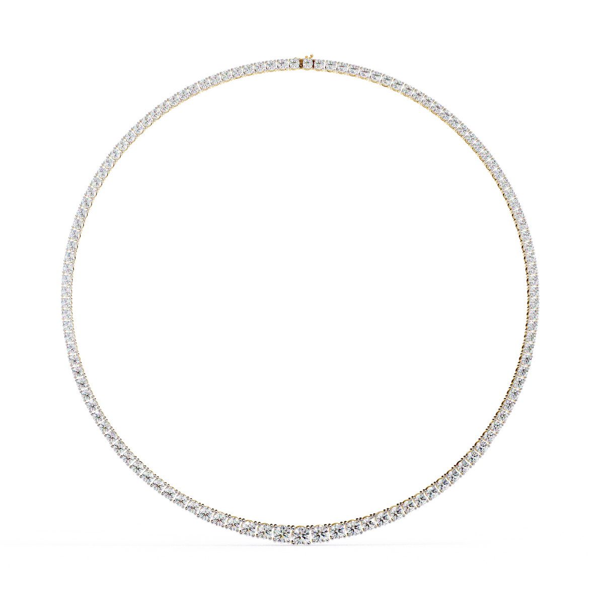 Starlight Diamond Collar Necklace, a starlight-motif collar diamond design, 9/14/18kt gold, at Inarra Atelier Kolkata