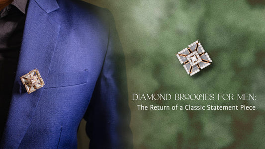 Diamond Brooches for Men: The Return of a Classic Statement Piece