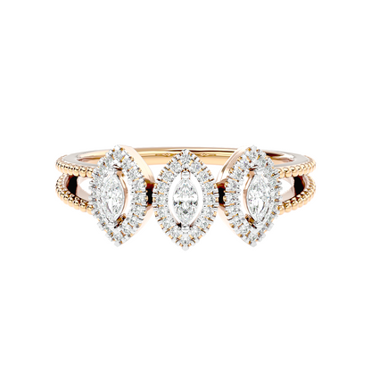 Marquise Trio Ring