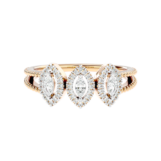 Marquise Trio Ring