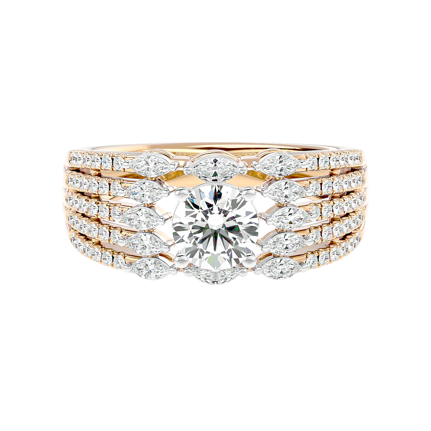 Solitaire Empress Band