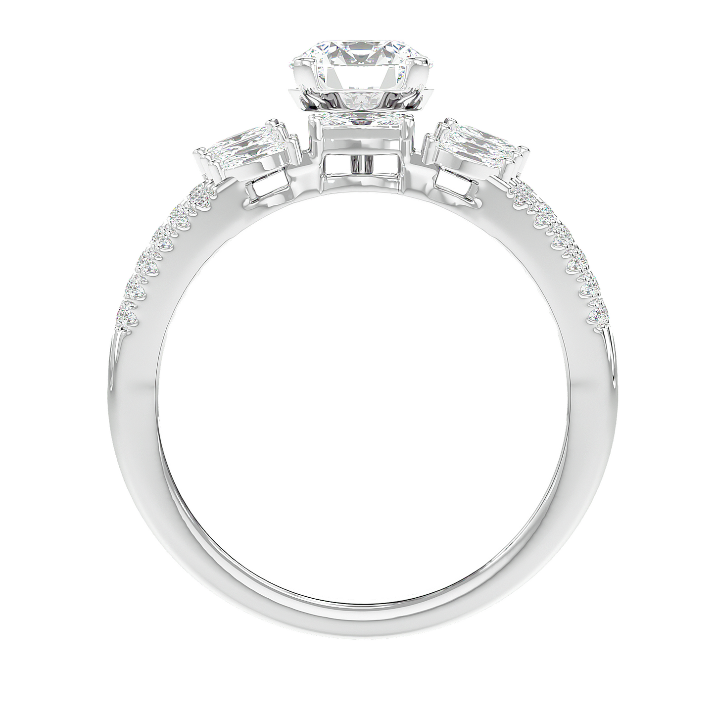 Solitaire Empress Band