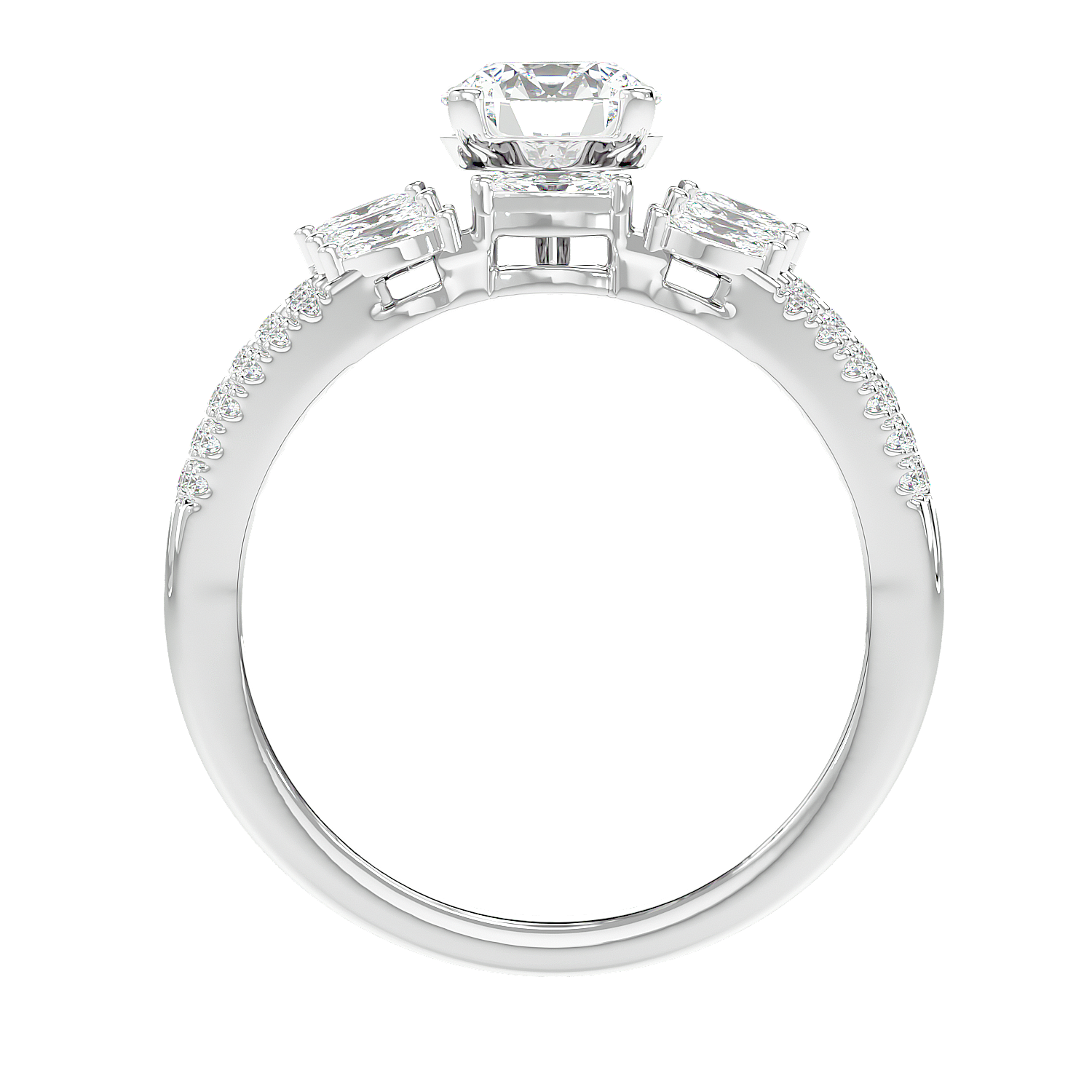 Solitaire Empress Band