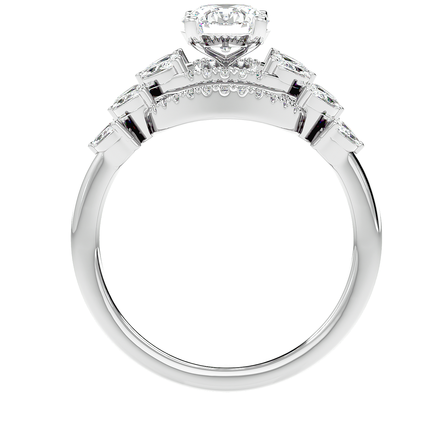 Solitaire Galaxy Ring