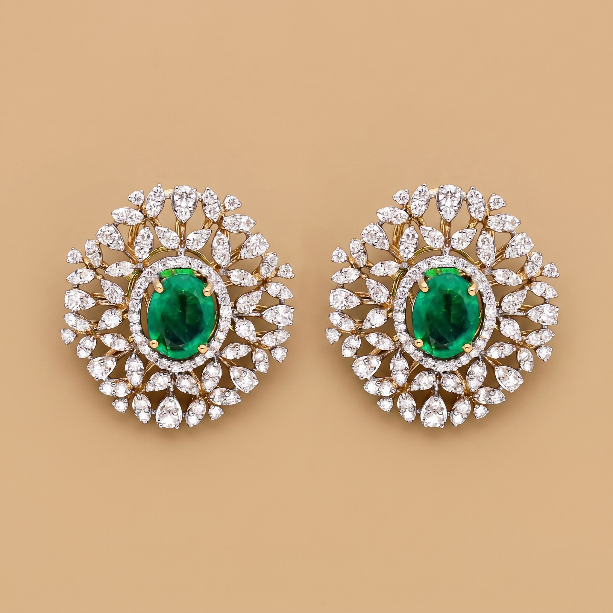 Traditional Labgrown Bridal Studs