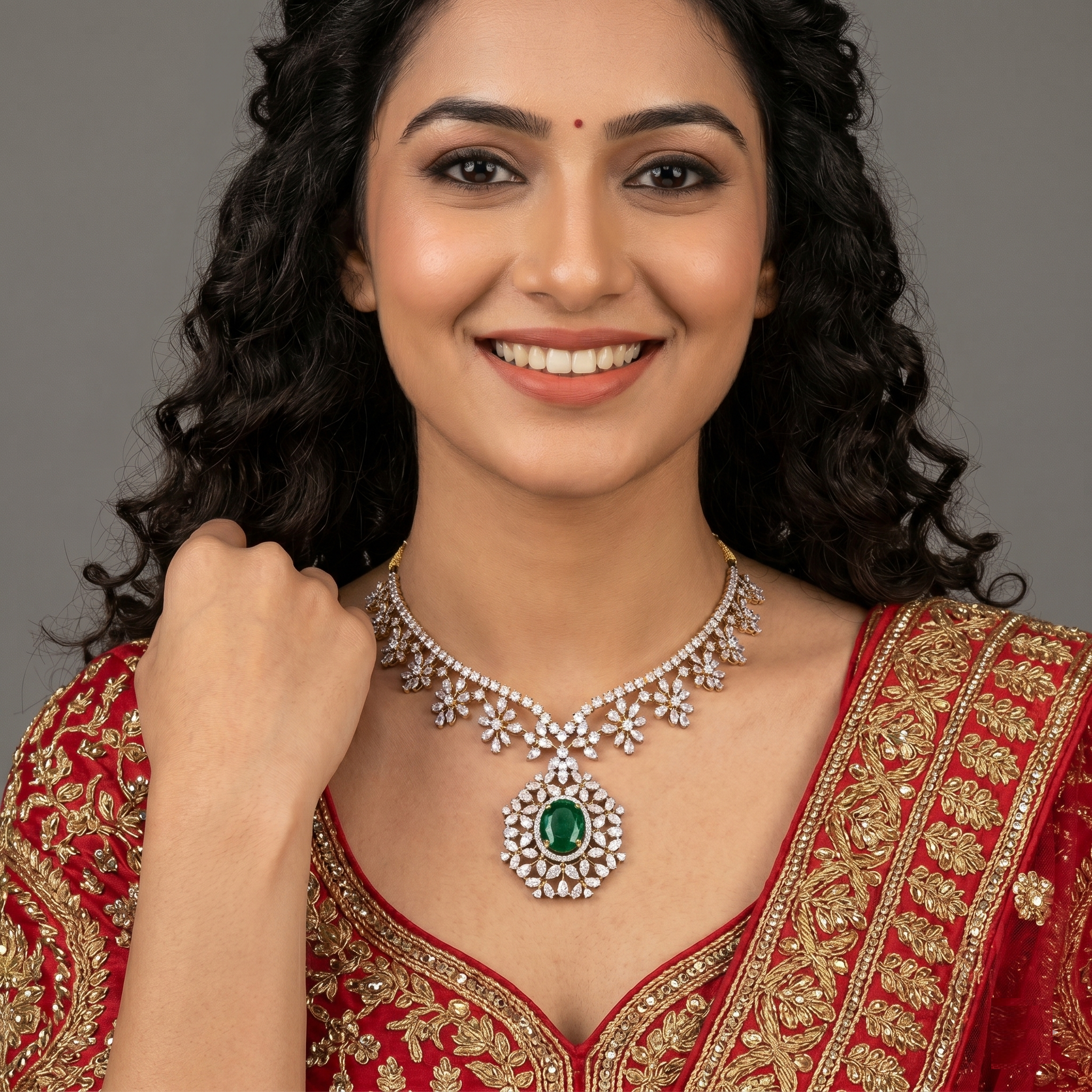Traditional Labgrown Bridal Choker