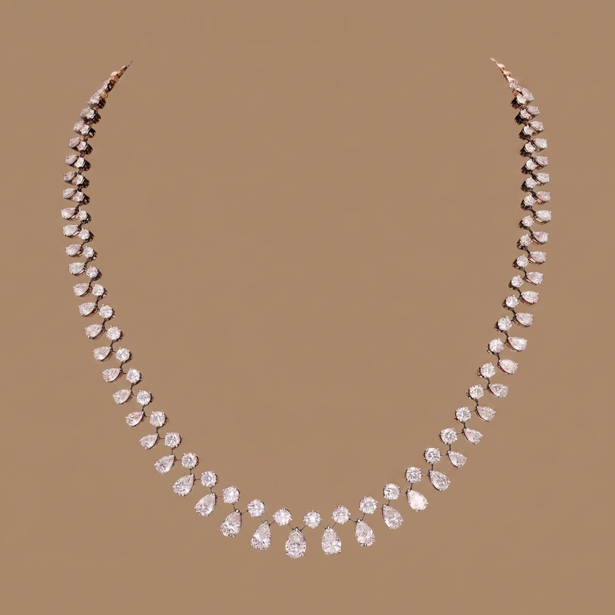 Drops Of Diamond Labgrown Necklace
