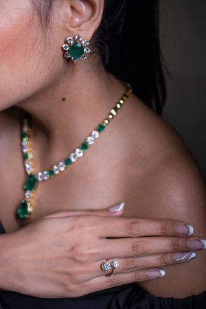 lab-grown diamond necklace