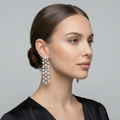 Statement Waterfall Earrings