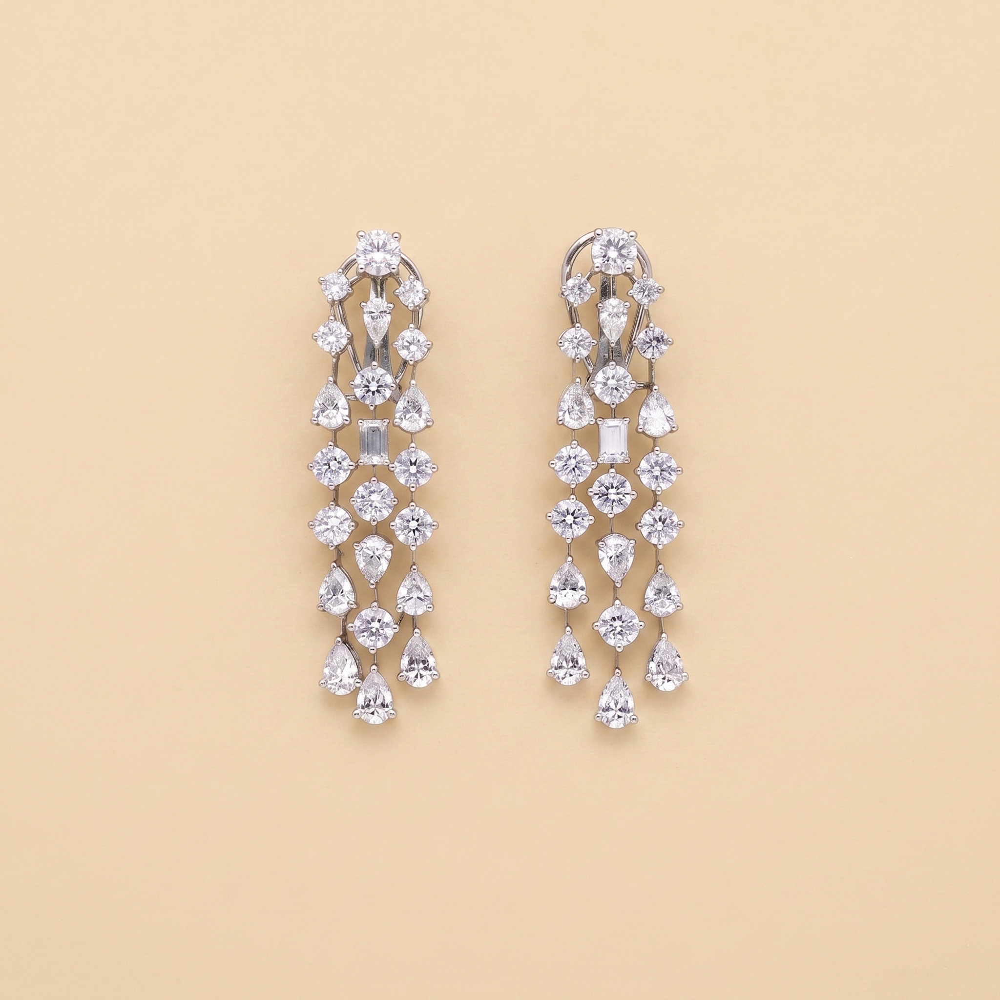 Statement Waterfall Earrings
