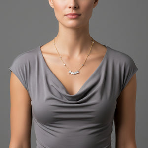 The Emerald Bar Necklace