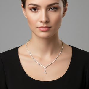 Waterfall Drop Necklace