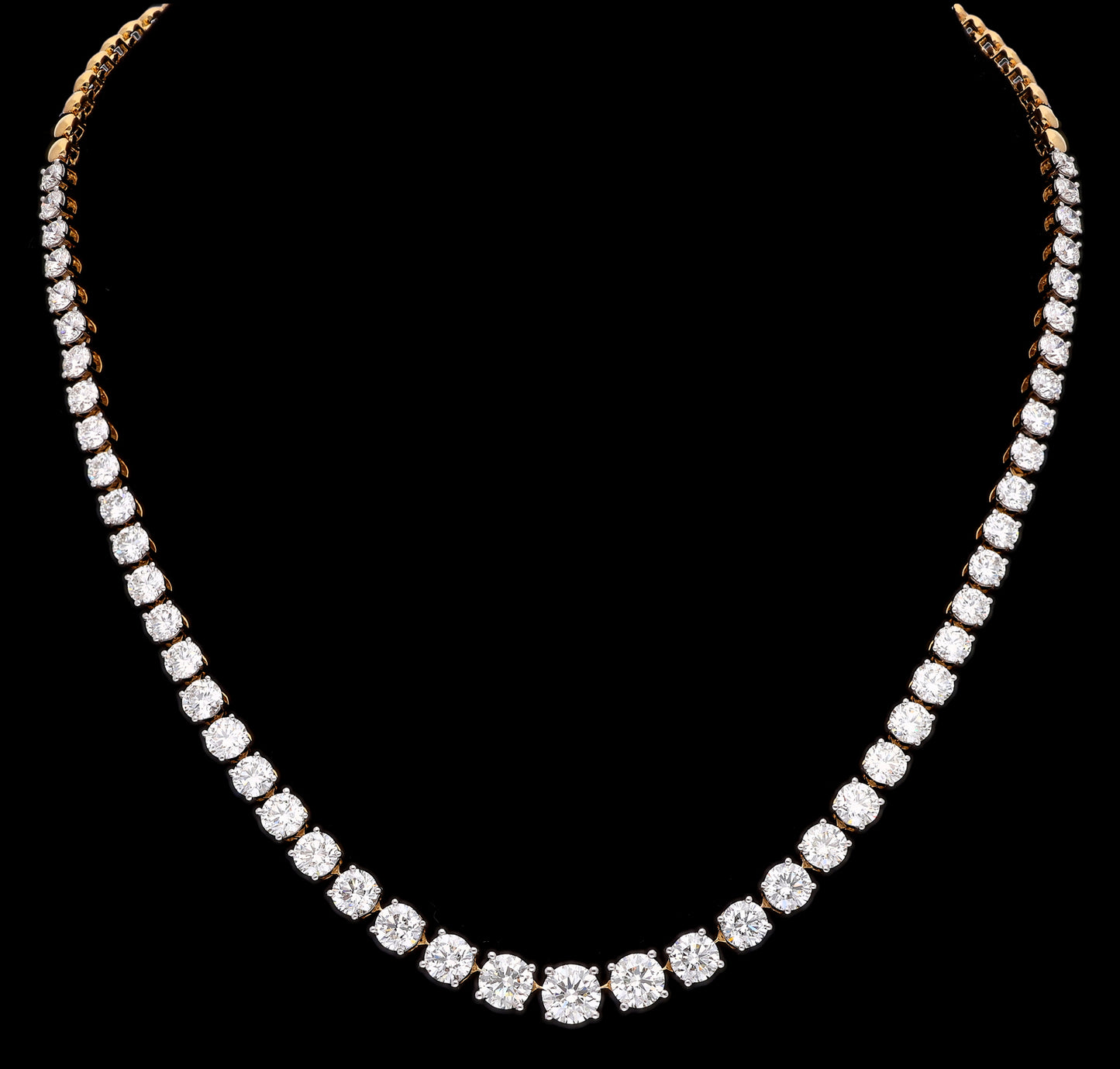 Classic Round Single line necklace