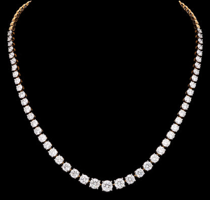 Classic Round Single line necklace