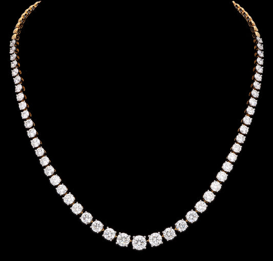 Classic Round Single line necklace