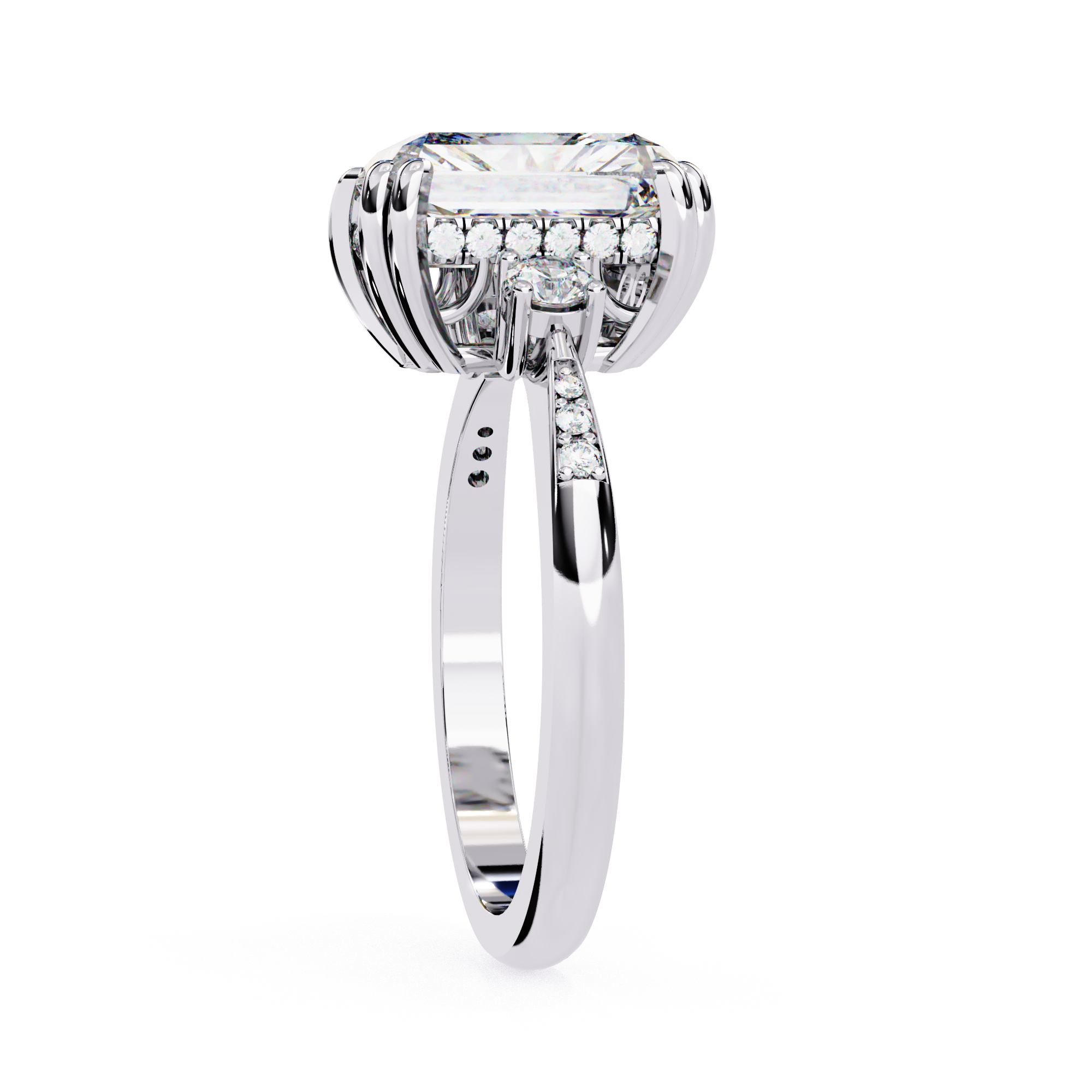 The Solitaire Recta Ring