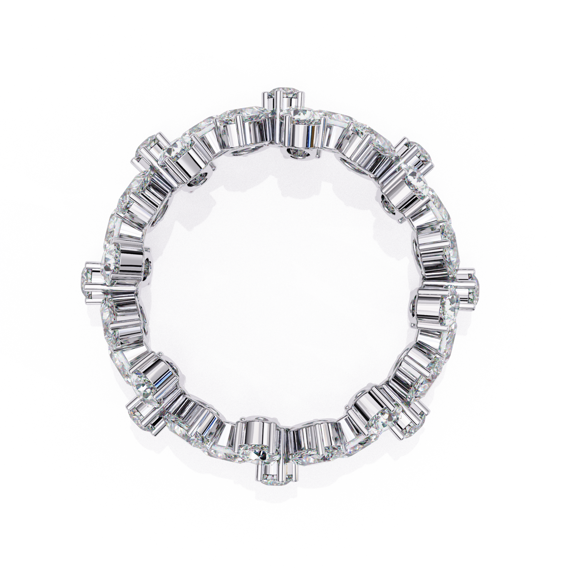 Mix-Cut Flora Ring