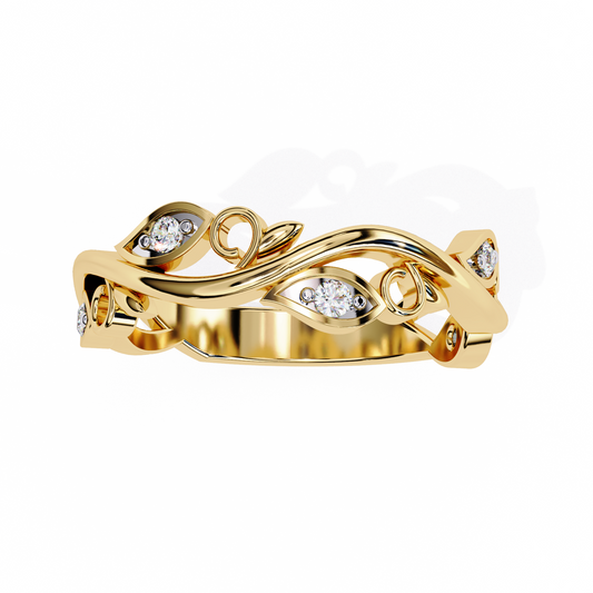 Flora Band Ring