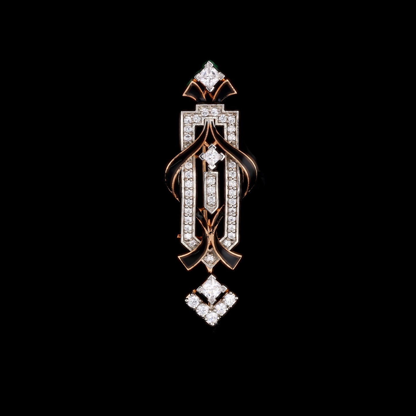 House of cards mens brooch