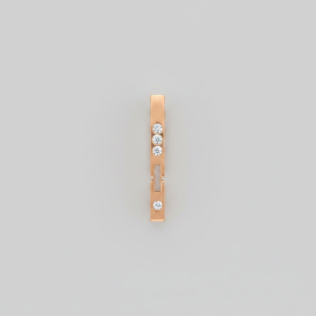 Elegant Gold & Diamond Tiepin