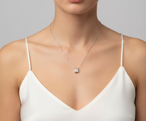 Princess Bezel Pendant