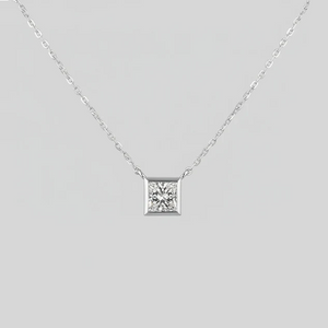 Princess Bezel Pendant