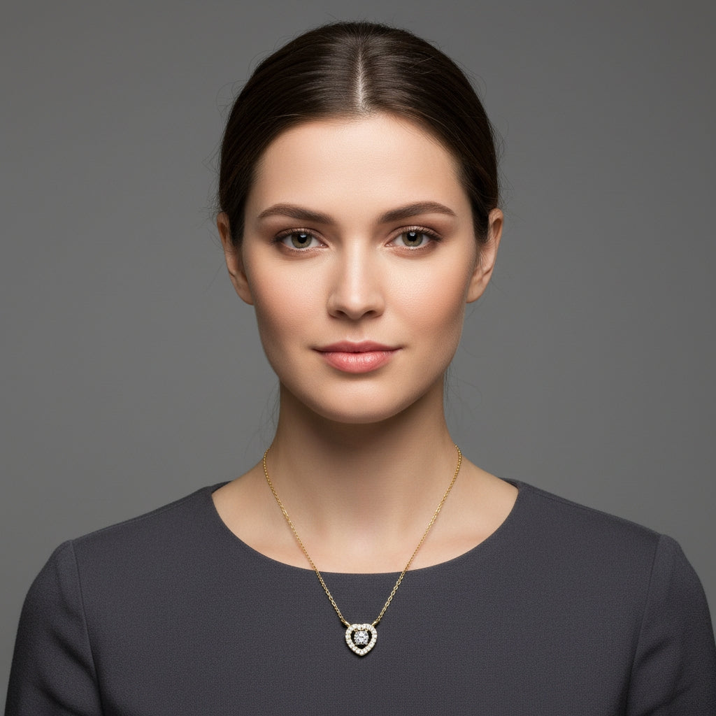 Fluttering Heart Pendant