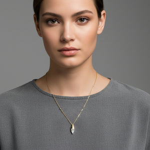 Classic Trillion-Cut Pendant