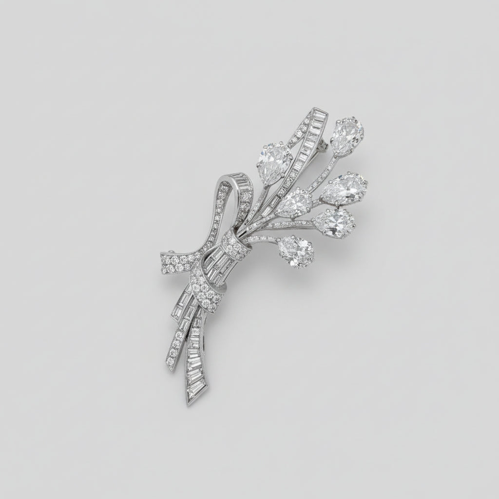 Green Spring Brooch