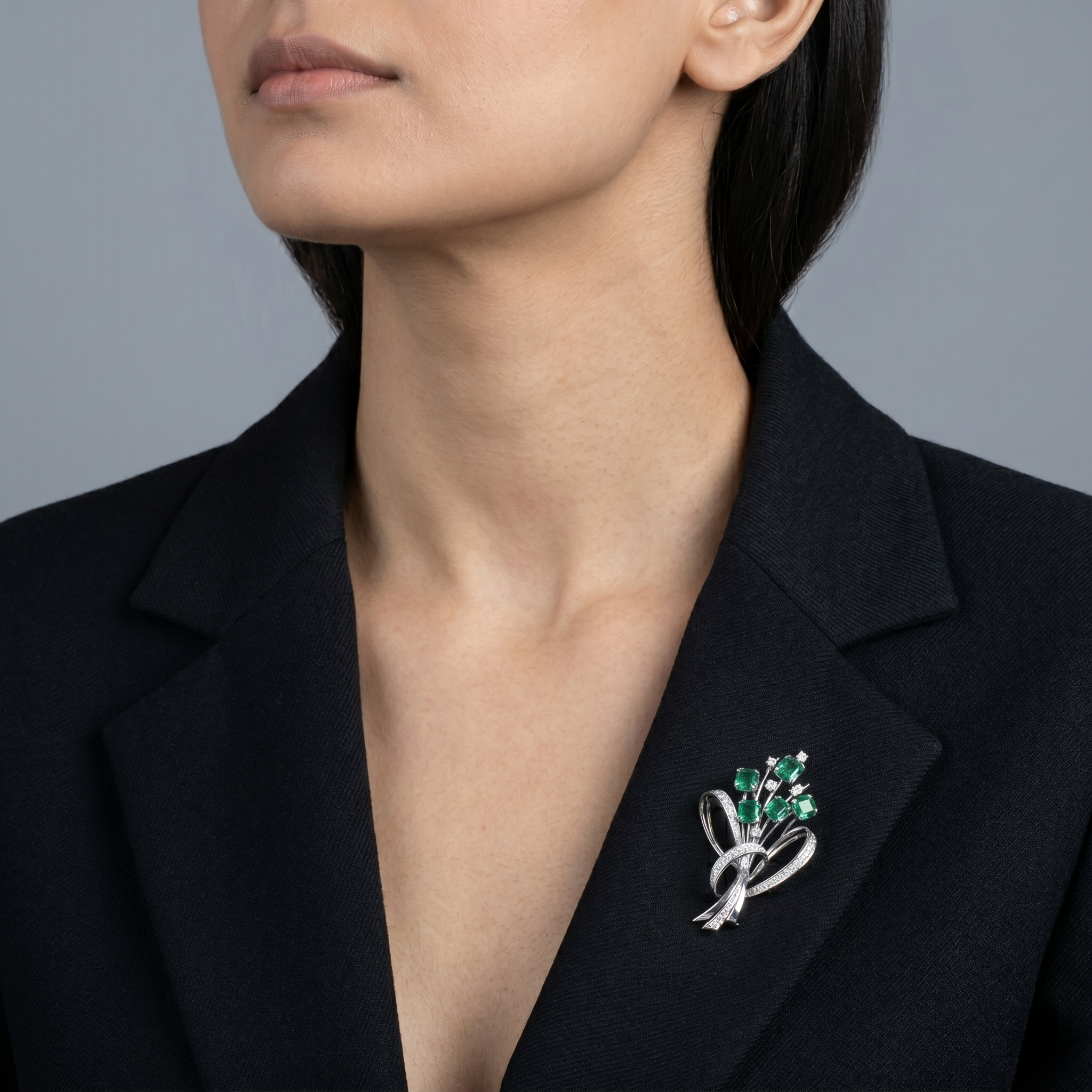 Green Spring Brooch