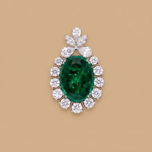 Verdant Bloom Pendant / Brooch