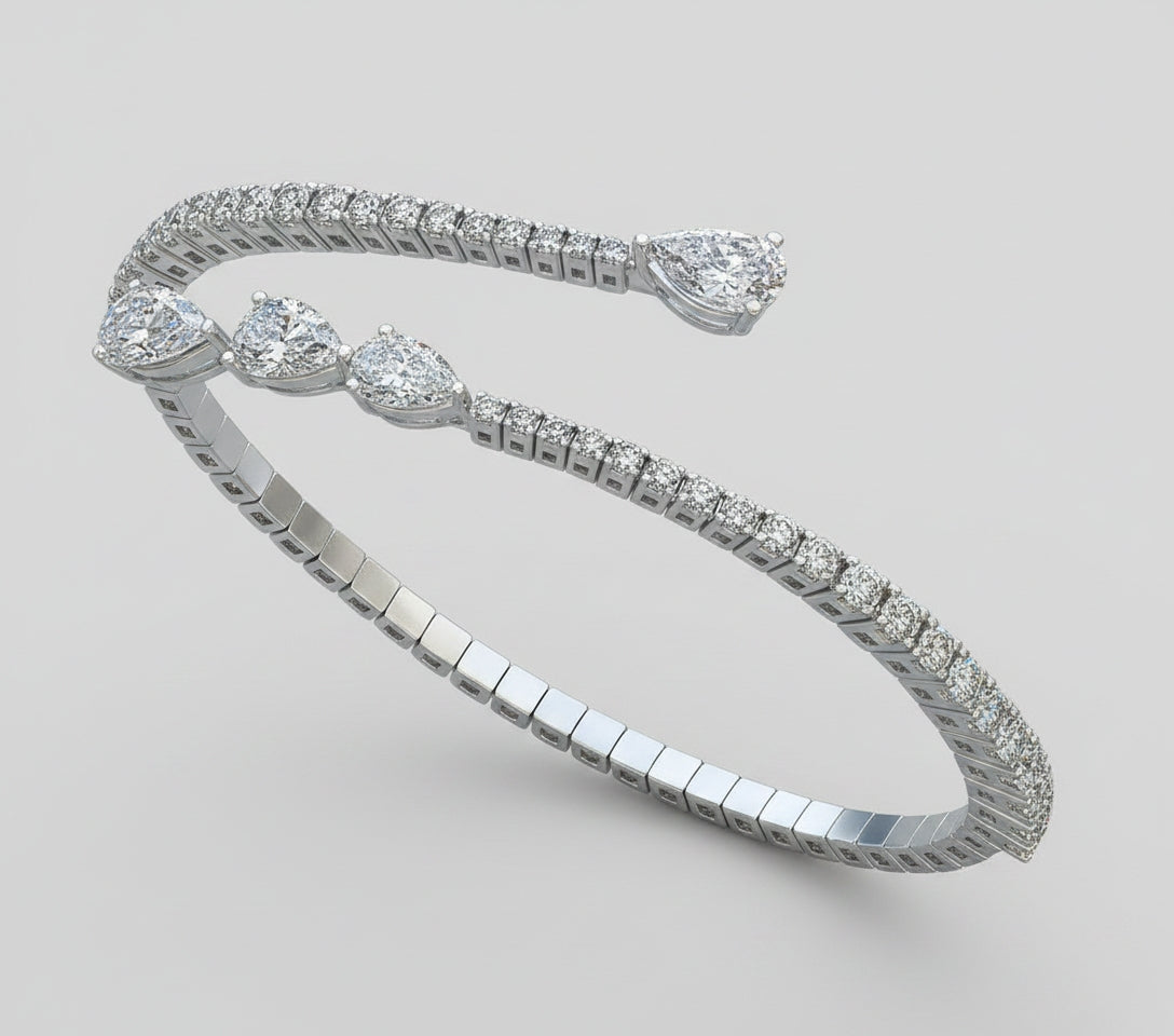 Crown Circle Bracelet