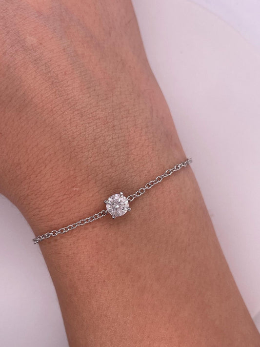 Classic Round Diamond Bracelet