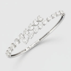 Drop and Heart fixed Bracelet