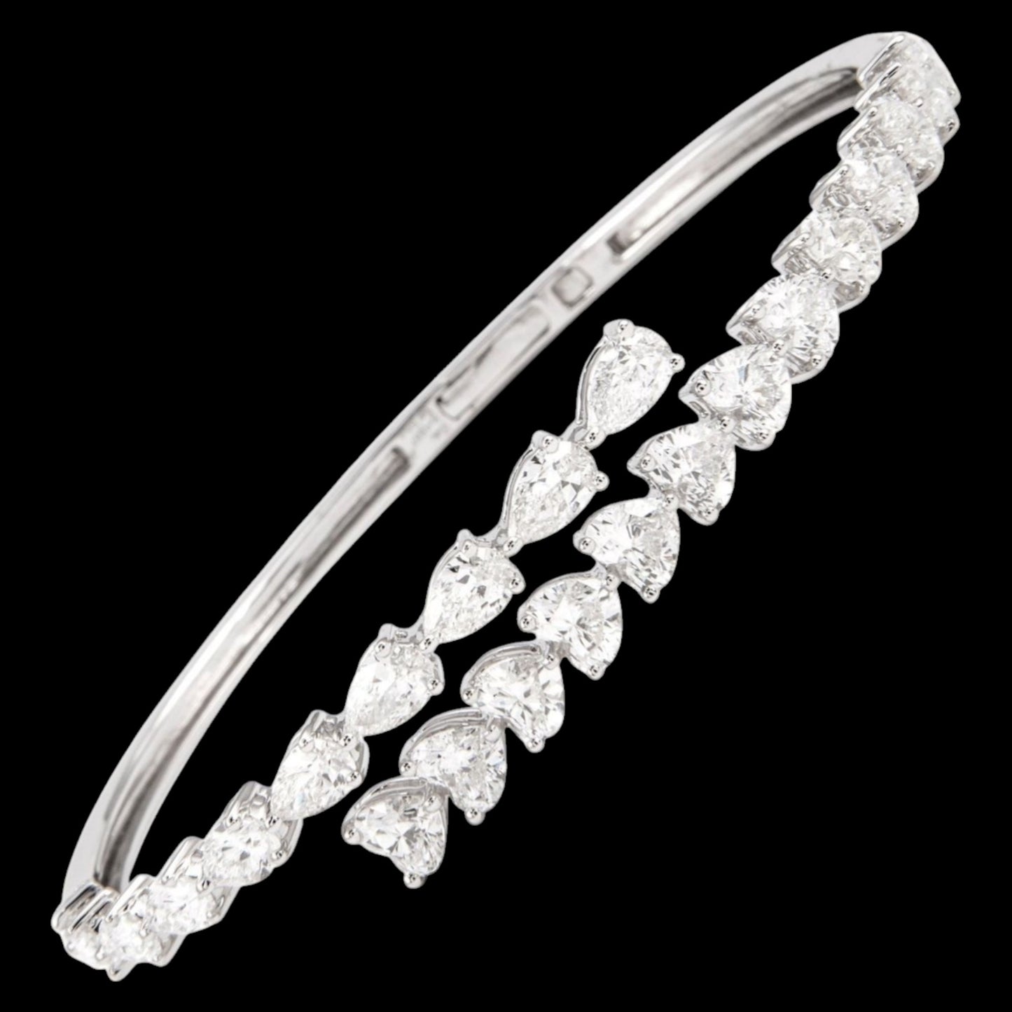 Drop and Heart fixed Bracelet