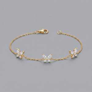 Dainty butterfly Bracelet