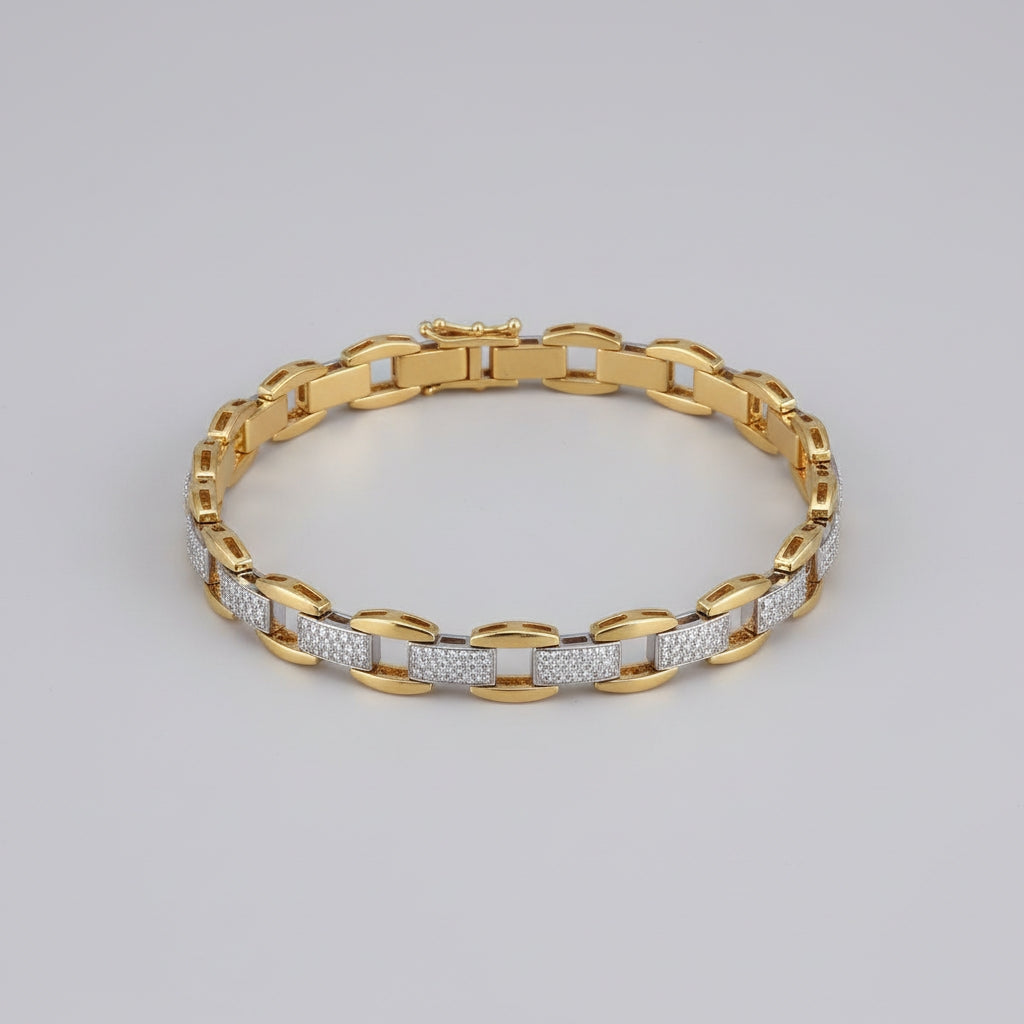 Open Box Link Bracelet