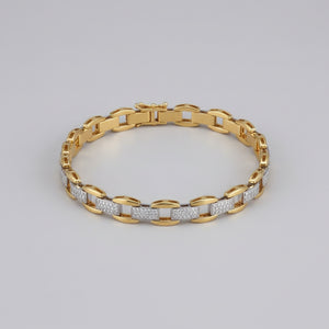 Open Box Link Bracelet